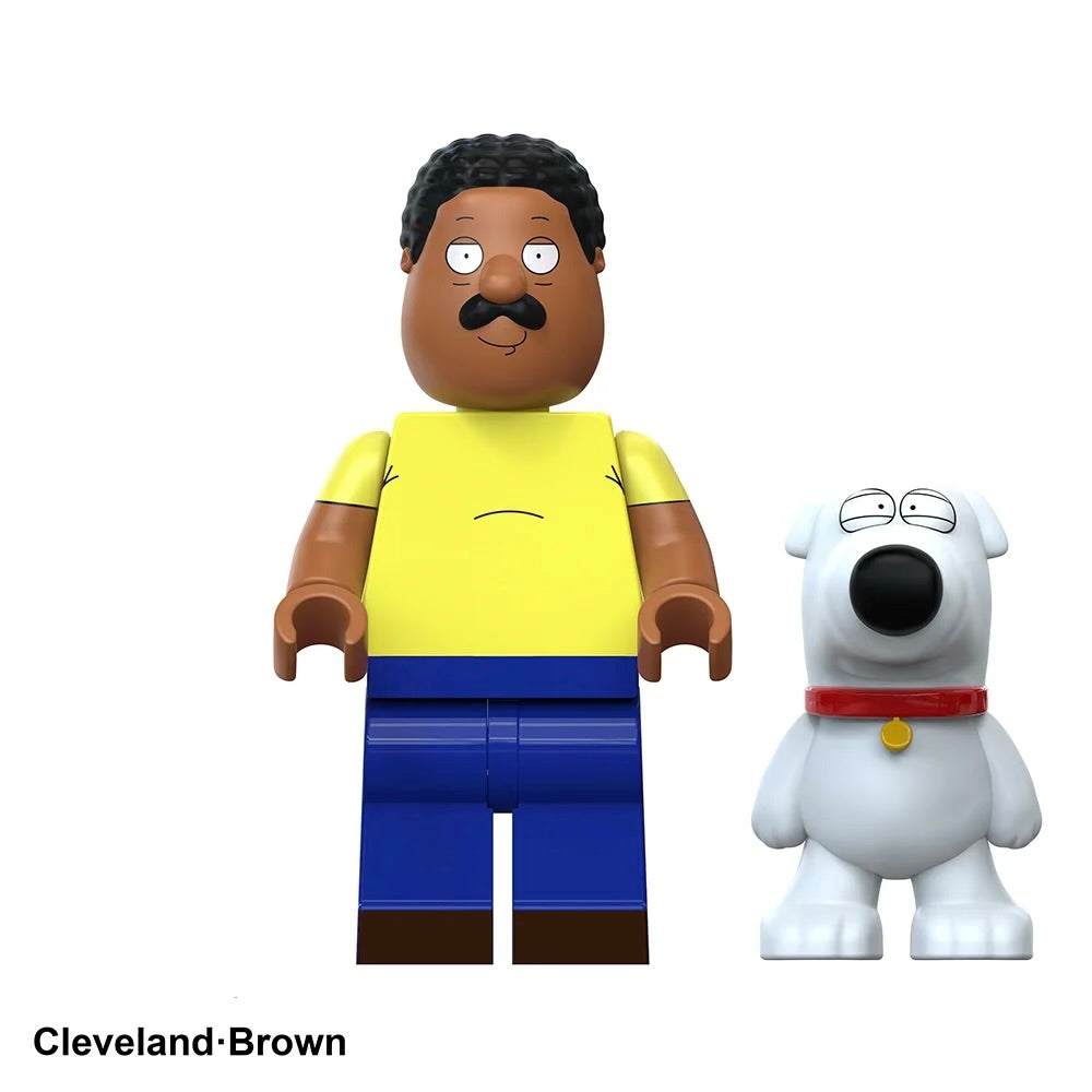 MINIFIGURE FAMILY GUY UNIVERS:CLEVELAND BROWN CUSTOM
