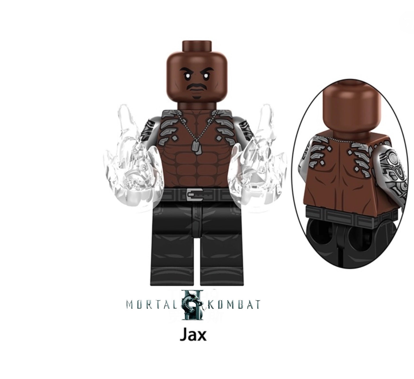 MINIFIGURE MORTAL COMBAT UNIVERS: JAX custom