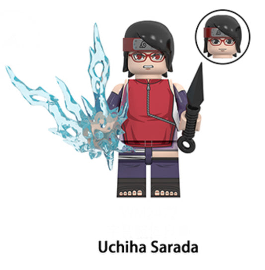 MINIFIGURE UCHIHA SARADA custom