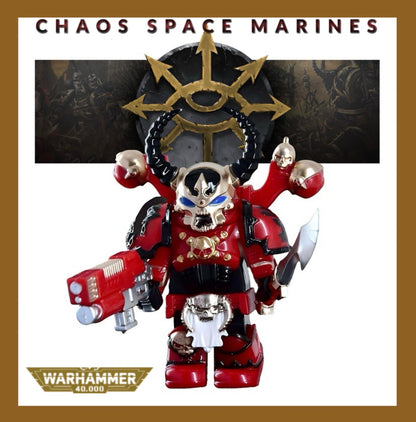 PREVENTE MINIFIGURE WARHAMMER 40K UNIVERS: RED CORSAIRS custom Disponibilité fin juin 2026
