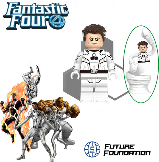 PREVENTE MINIFIGURE MARVEL UNIVERS: MISTER FANTASTIC FUTURE FOUNDATION custom Disponibilité octobre 2025