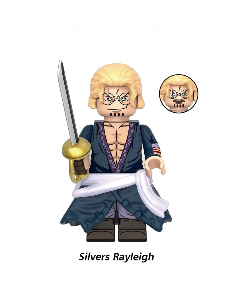 PREVENTE♥️♥️MINIFIGURE ONE PEACE: SILVERS RAYLEIGH ♥️♥️custom Disponibilité fin Décembre 2024