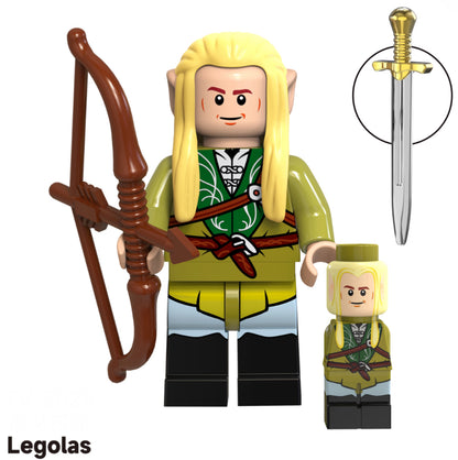 MINIFIGURE LOTR/HOBBIT UNIVERS: LEGOLAS custom