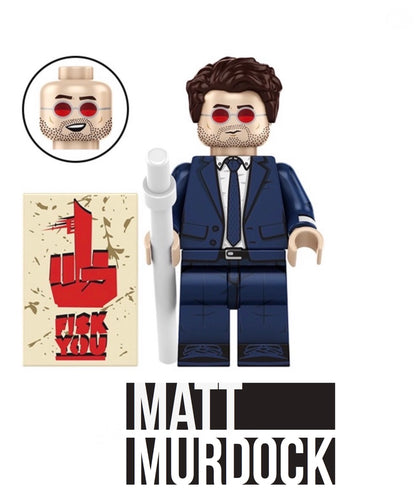 ⭐️⭐️MINIFIGURE MARVEL UNIVERS: MATT MURDOCK ⭐️⭐️custom