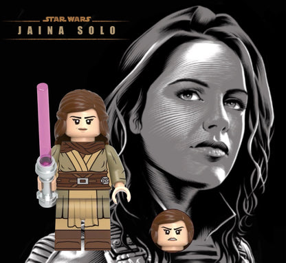 PREVENTE MINIFIGURE STAR WARS UNIVERS: JAINA SOLO Custom Disponibilité fin juillet 2026