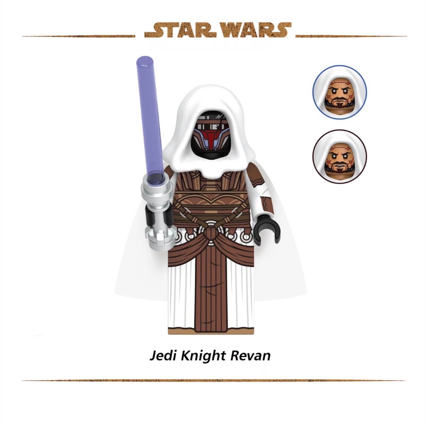 PREVENTE MINIFIGURE STAR WARS UNIVERS: MAITRE JEDI KNIGHT REVAN Custom Disponibilité fin juillet 2026