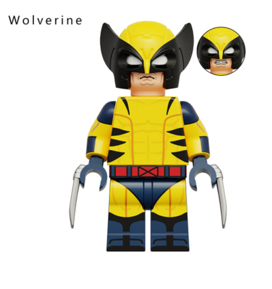 ♥️♥️♥️MINIFIGURE WOLVERINE NEW SCULT ♥️♥️♥️CUSTOM