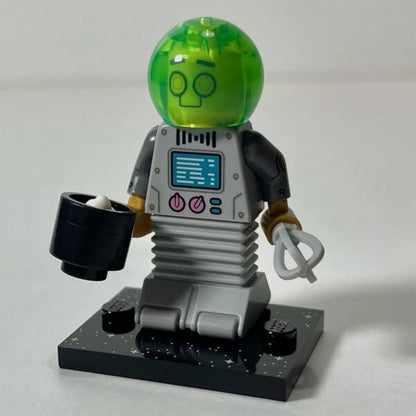 MINIFIGURE SPACE SÉRIES 26: Classic Space Robot "socle+fascicule" custom