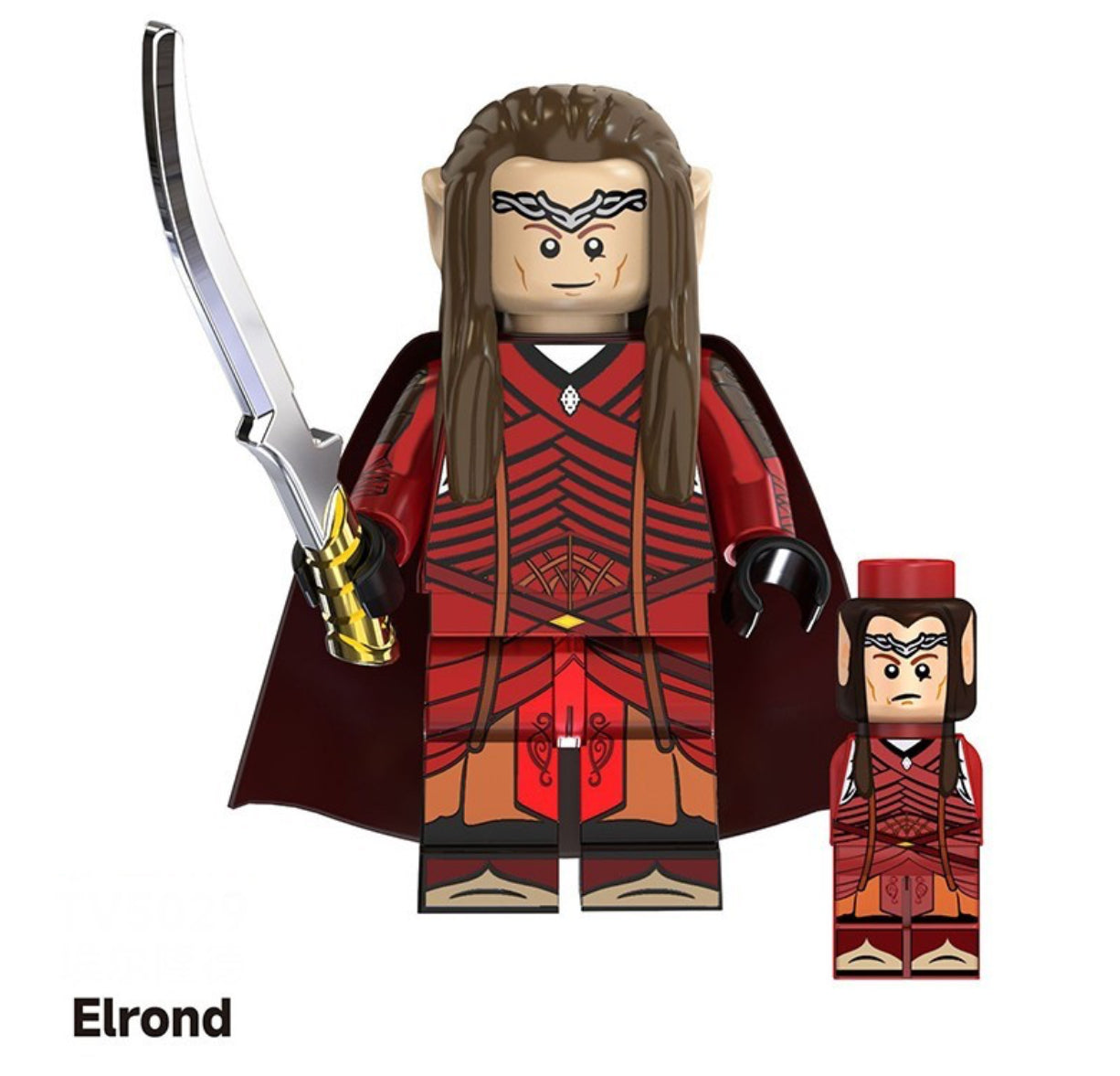 MINIFIGURE THE HOBBIT/ LOTR UNIVERS: ELROND CUSTOM