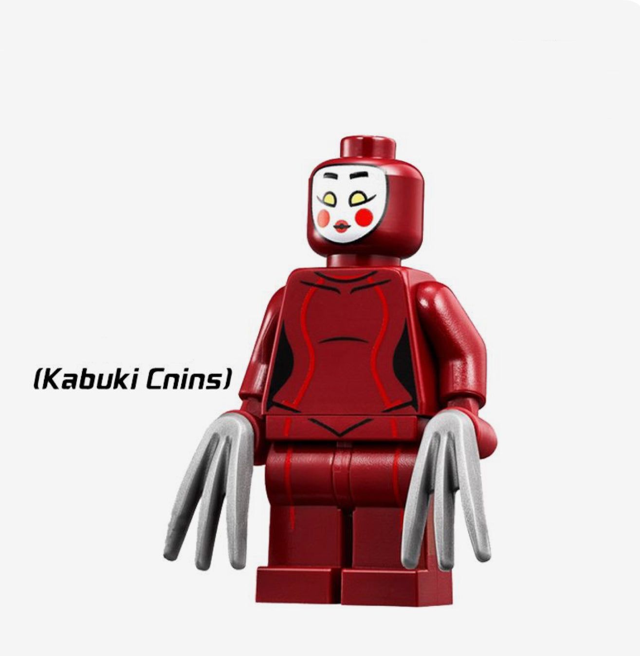 MINIFIGURE VINTAGE DC UNIVERS : KABUKI TWIN (2017)custom