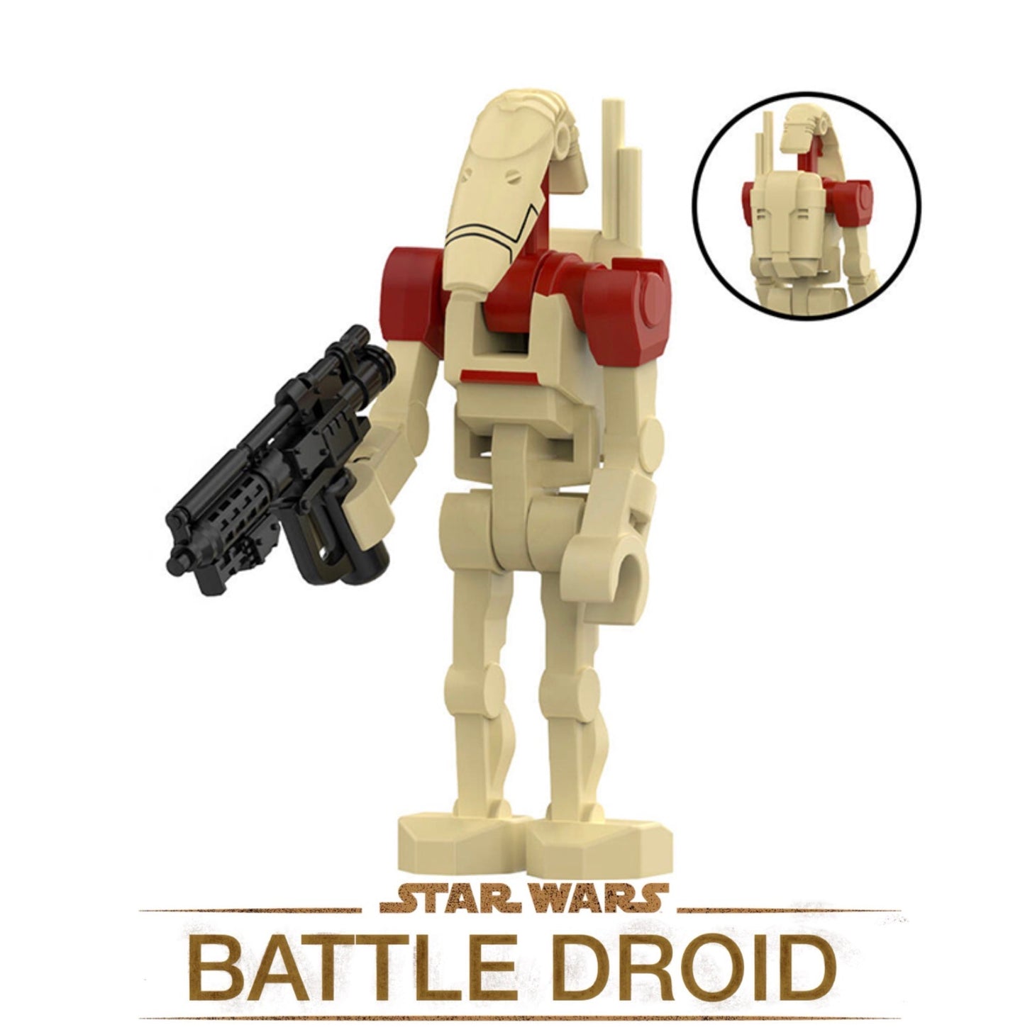 PREVENTE MINIFIGURE STAR WARS UNIVERS:  BATTLE DROID CUSTOM Disponibilité mi-septembre 2026