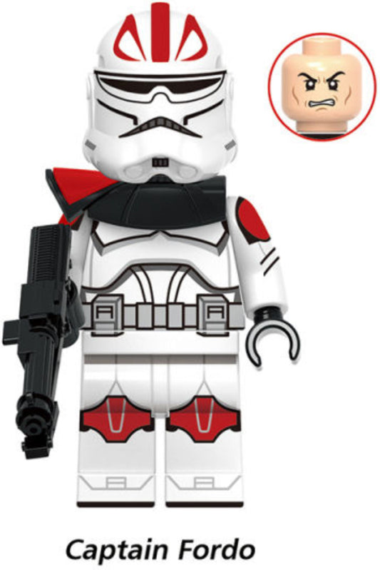 MINIFIGURE CAPTAIN FORDO CLONETROOPER custom