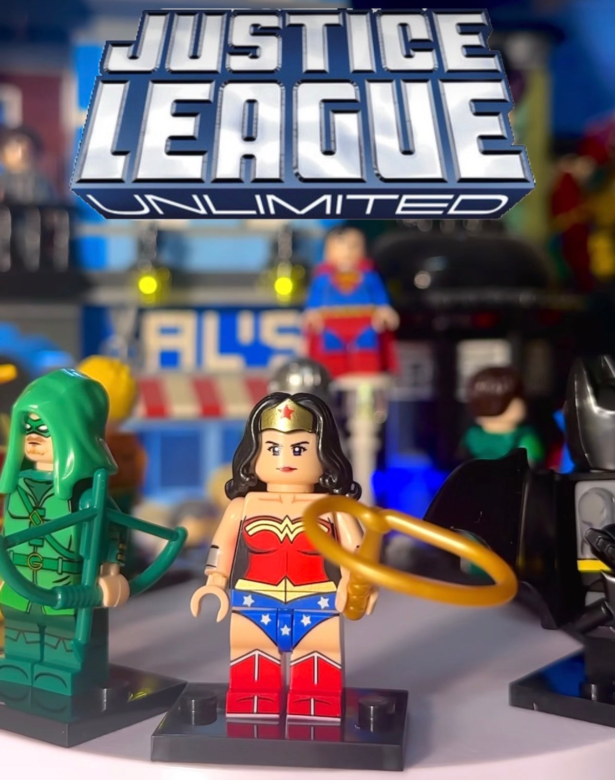 MINIFIGURE DC UNIVERS : WONDER WOMAN COMICS custom