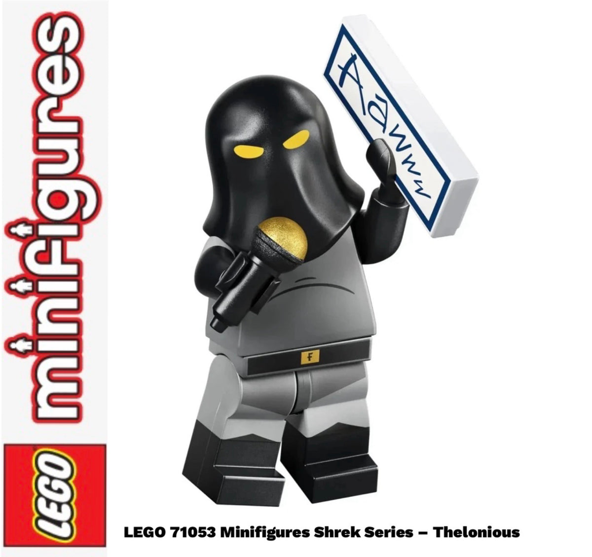 PREVENTE LEGO MINIFIGURE SÉRIES SHREK : THELONIOUS "Socle+Fascicule inclus " Disponibilité fin septembre 2026