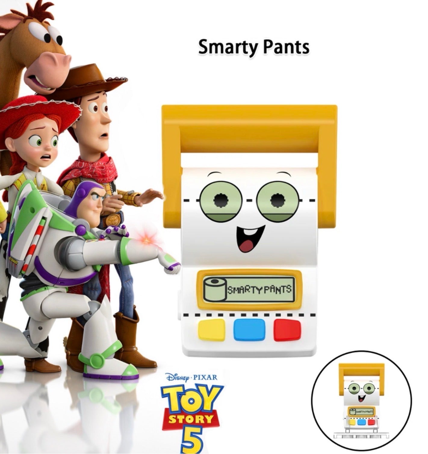 PREVENTE MINIFIGURE DISNEY TOY STORY UNIVERS: SMARTY PANTS CUSTOM Disponibilité mi-septembre 2026