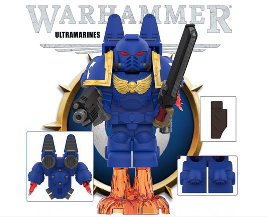 PREVENTE ♥️♥️MINIFIGURE WARHAMMER 40K UNIVERS: ULTRAMARINES ♥️♥️custom Disponibilité début Novembre 2025