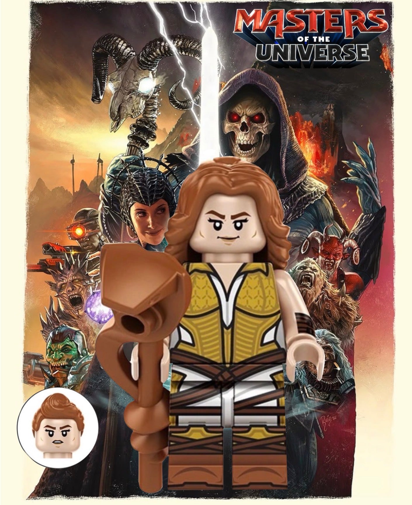 PREVENTE MINIFIGURE MASTERS OF THE UNIVERSE: TELLA Custom Disponibilité juillet 2026