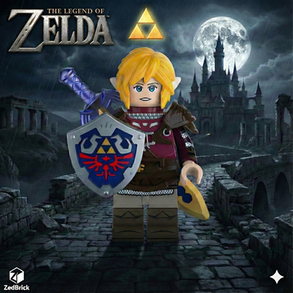 PREVENTE MINIFIGURE LEGEND OF ZELDA: LINK CUSTOM Disponibilité fin janvier 2026