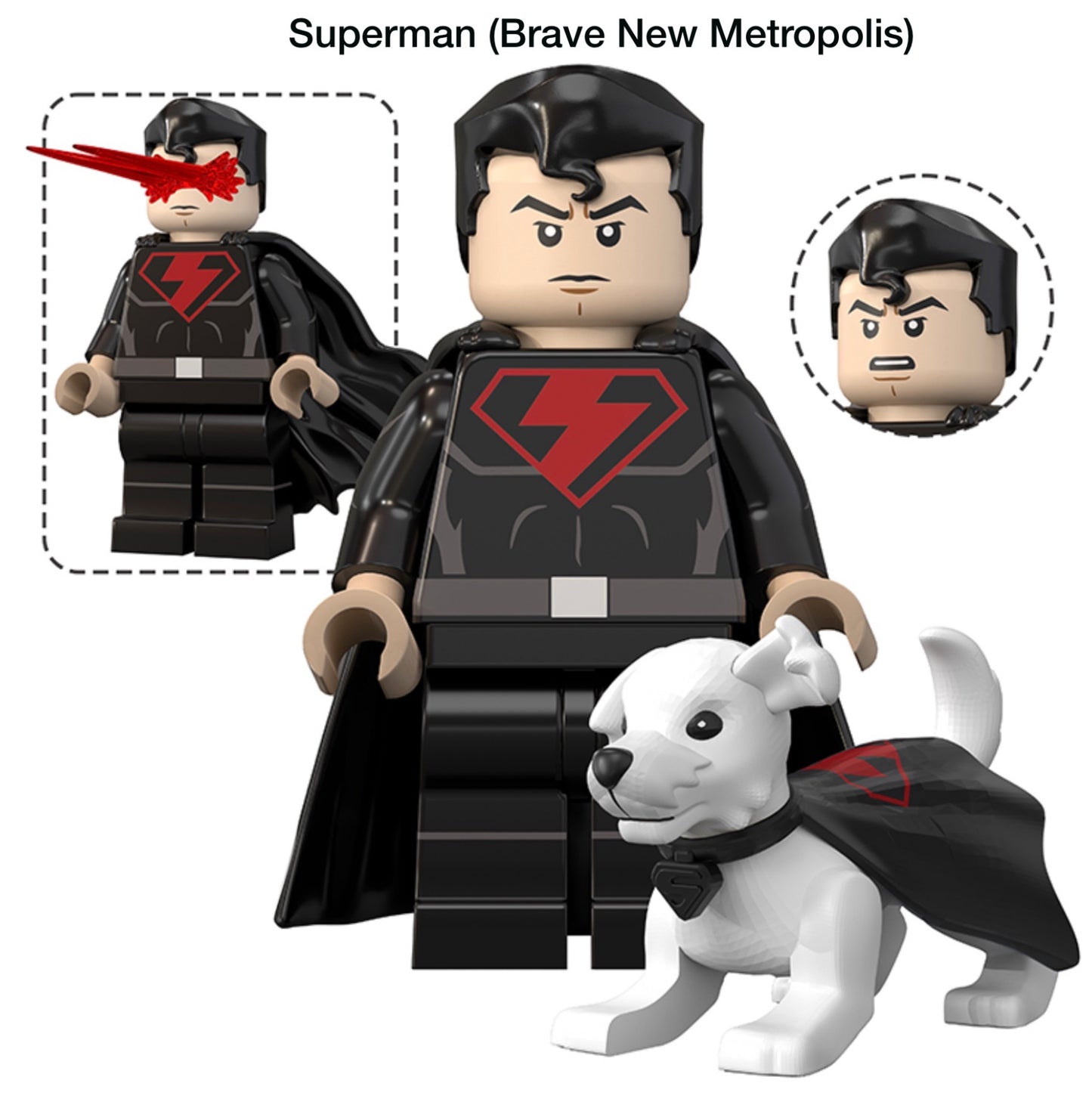 PREVENTE MINIFIGURE DC COMICS UNIVERS: SUPERMAN (Brave New Metropolis) Custom Disponibilité fin Octobre 2026