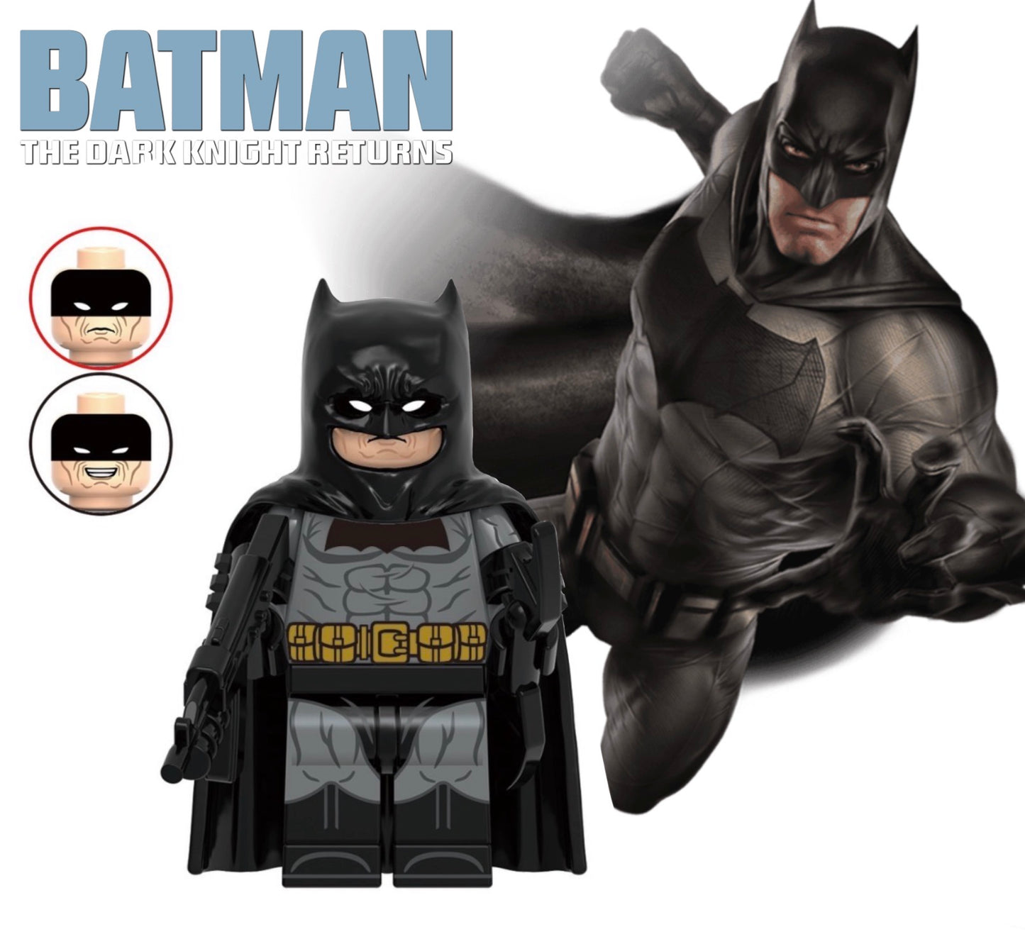 PREVENTE MINIFIGURE DC UNIVERS: THE DARK KNIGHT RETURNS BATMAN Custom Disponibilité fin juin 2026