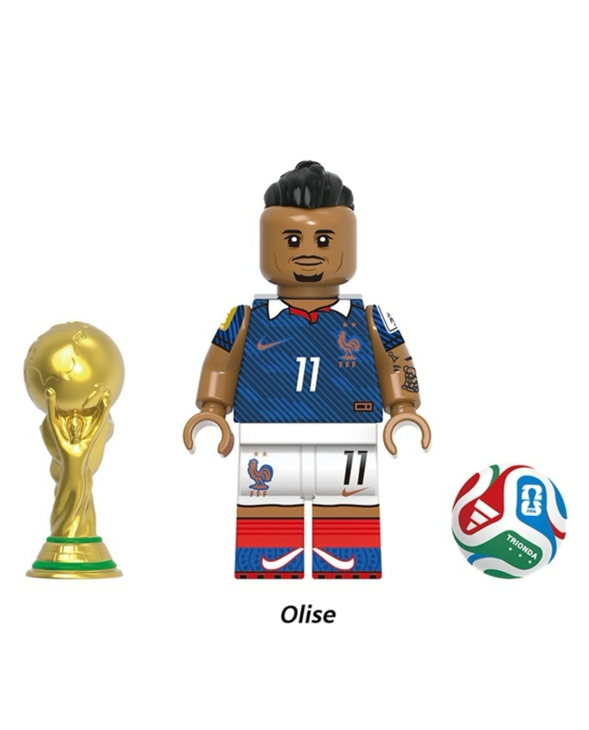 PREVENTE MINIFIGURE FOOTBALL UNIVERS: OLISE custom DISPONIBILITÉ DEBUT NOVEMBRE 2026