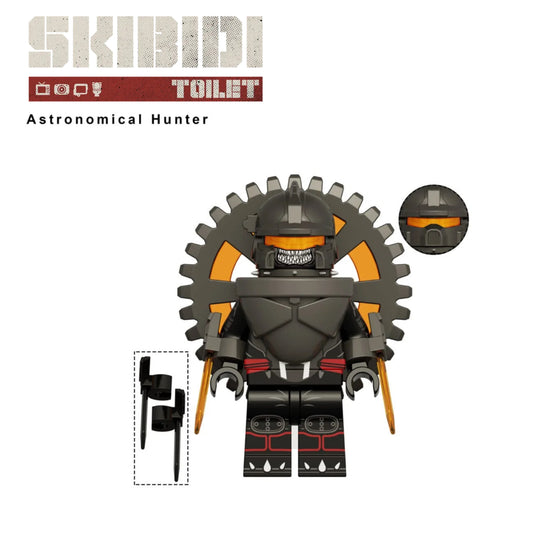 ♥️♥️♥️MINIFIGURE SKIBIDI TOILET: ASTRONOMICAL HUNTER ♥️♥️♥️custom