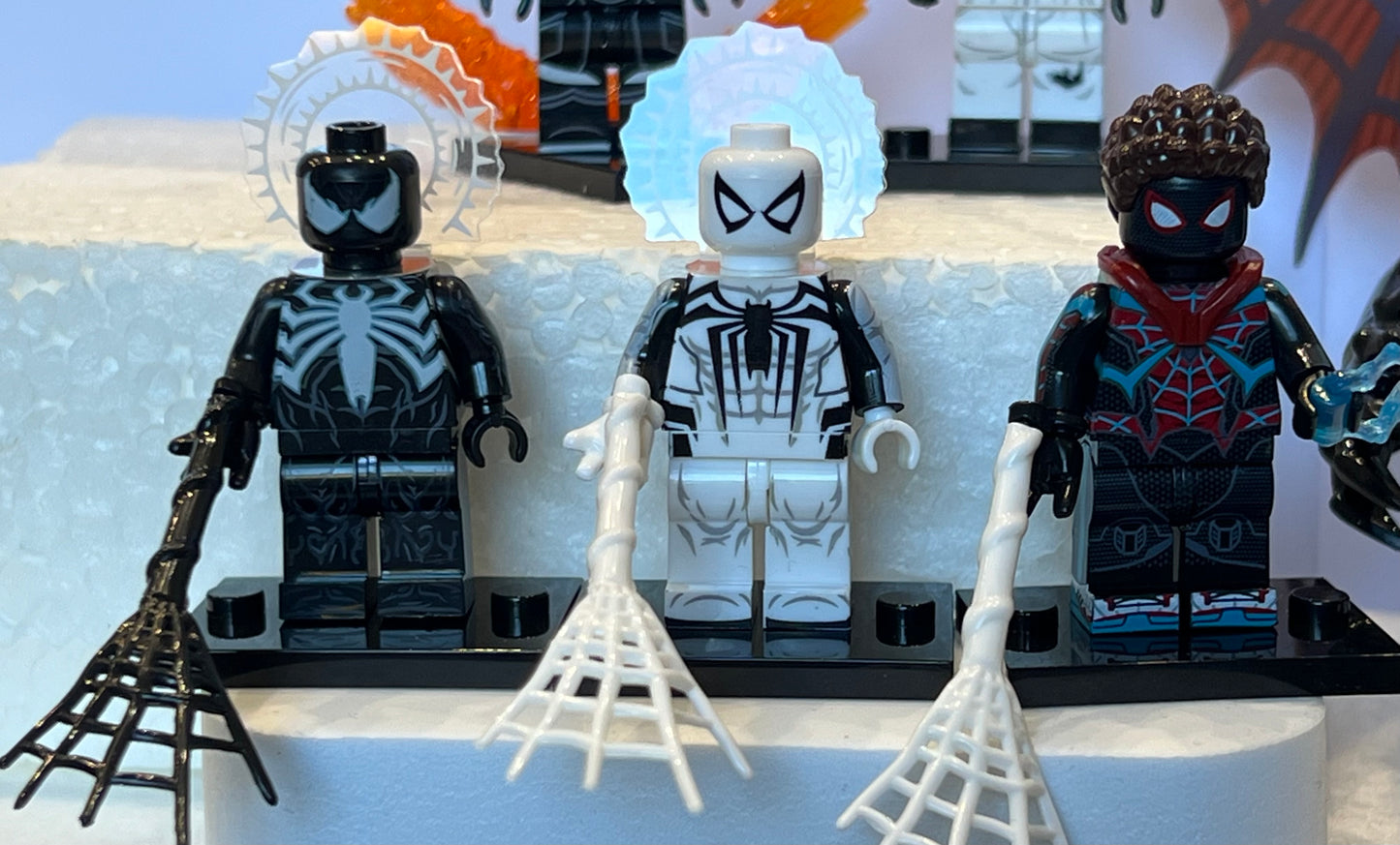 BIG MINIFIGURE VENOM WITH WINGS (Spiderman 2 game) custom