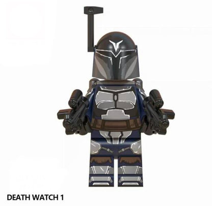 DIFFICILE À TROUVER MINIFIGURE STAR WARS UNIVERS DE 2020: DEATH WATCH 1 custom "DERNIERE PIECE"