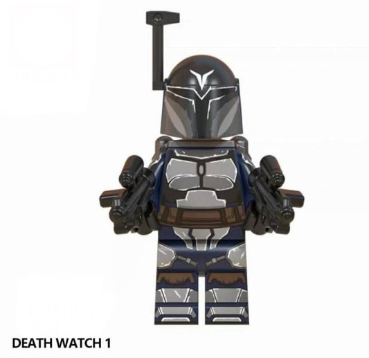 DIFFICILE À TROUVER MINIFIGURE STAR WARS UNIVERS DE 2020: DEATH WATCH 1 custom "DERNIERE PIECE"