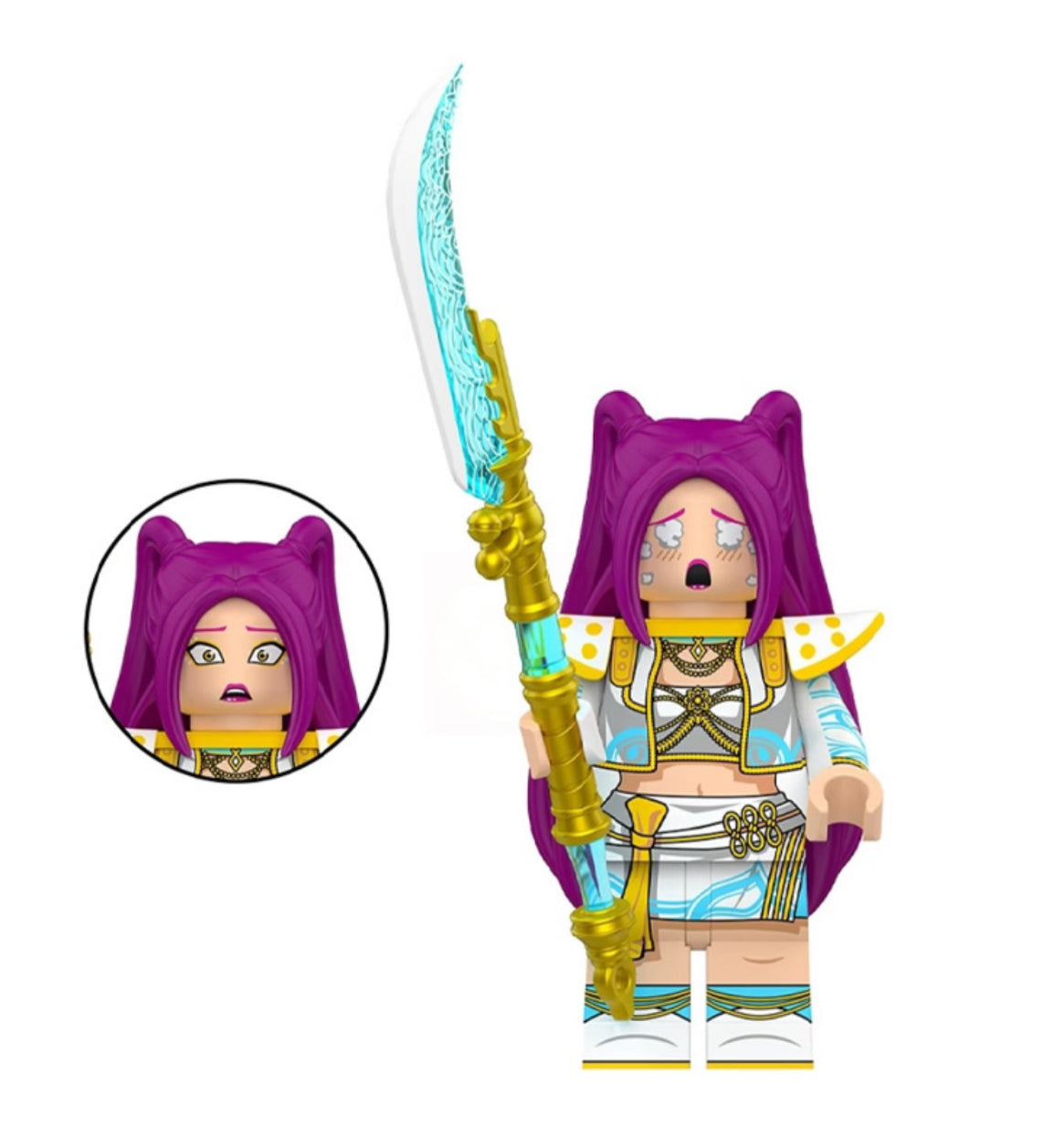 ♥️♥️♥️MINIFIGURE K-POP DÉMON HUNTER UNIVERS : MIRA ♥️♥️♥️custom