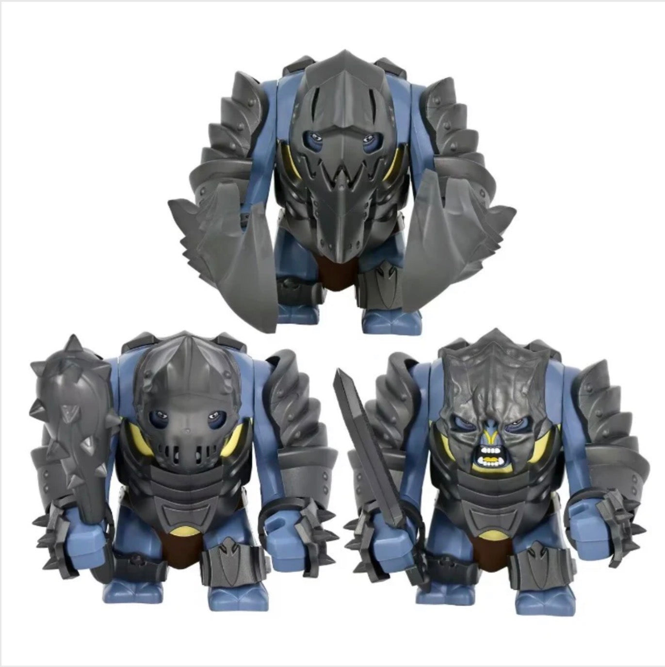 PREVENTE MINIFIGURE LORD OF THE RING UNIVERS: ARMORED TROLL(VERSION A) custom Disponibilité fin août 2026