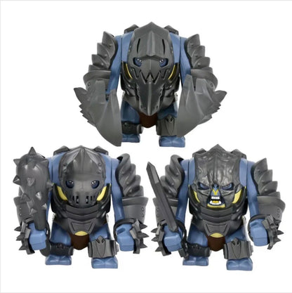 PREVENTE MINIFIGURE LORD OF THE RING UNIVERS: ARMORED TROLL(VERSION A) custom Disponibilité fin août 2026