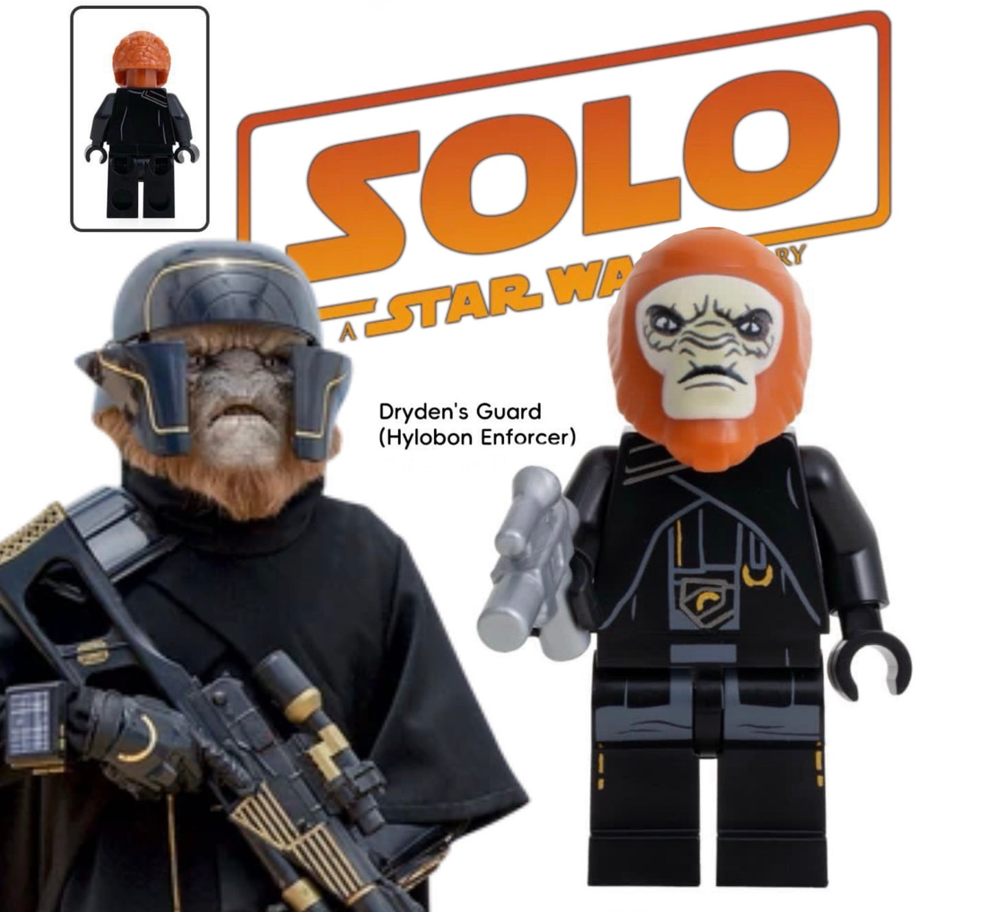 PREVENTE MINIFIGURE STAR WARS UNIVERS: DRYDEN’S GUARD (VERSION B) CUSTOM Disponibilité mi-septembre 2026