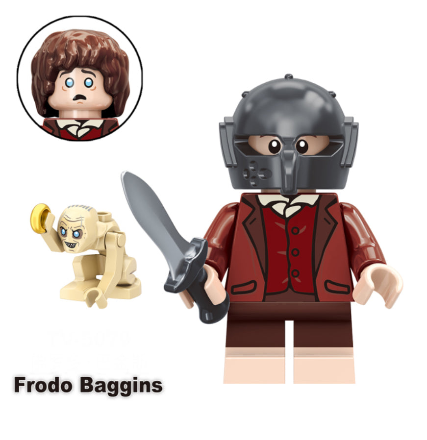 MINIFIGURE LORD OF THE RING/HOBBIT UNIVERS: FRODO BAGGINS CUSTOM