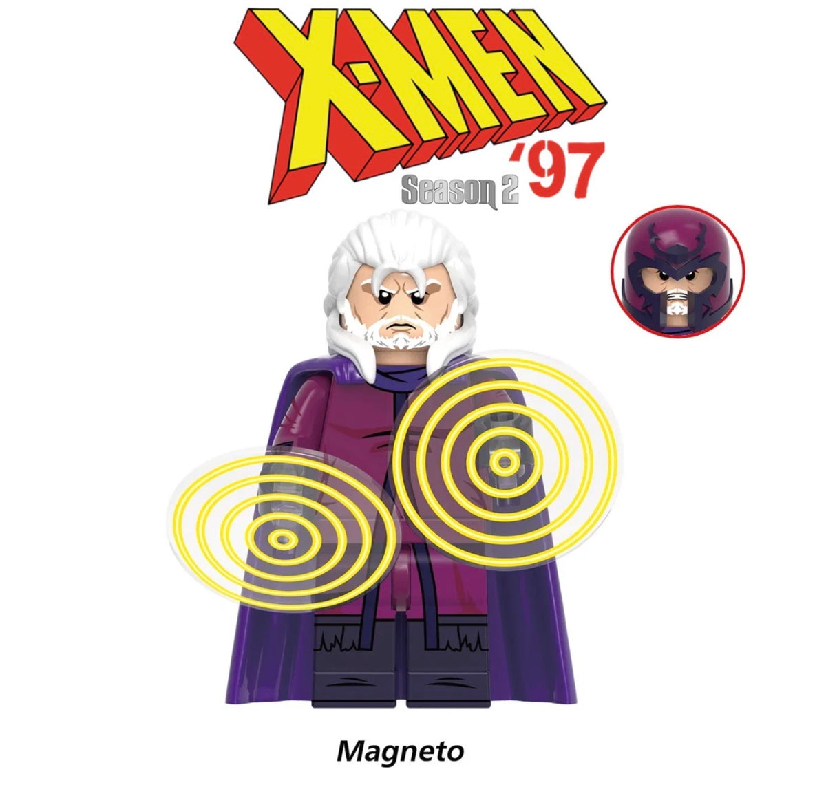 PREVENTE MINIFIGURE MARVEL UNIVERS: MAGNETO Custom Disponibilité Novembre 2026