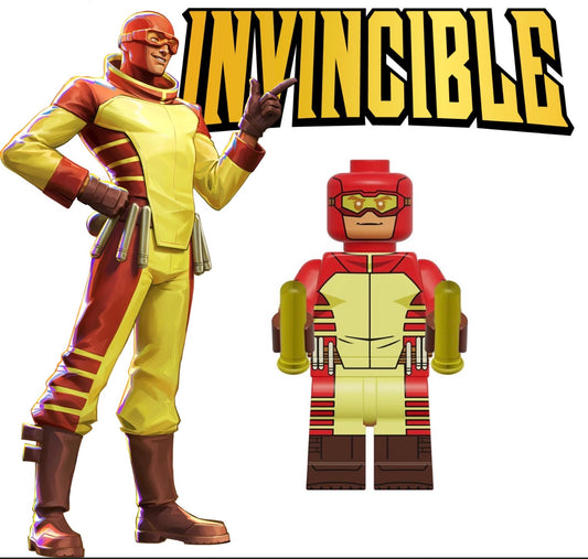 MINIFIGURE INVINCIBLE UNIVERS : REX MESON custom