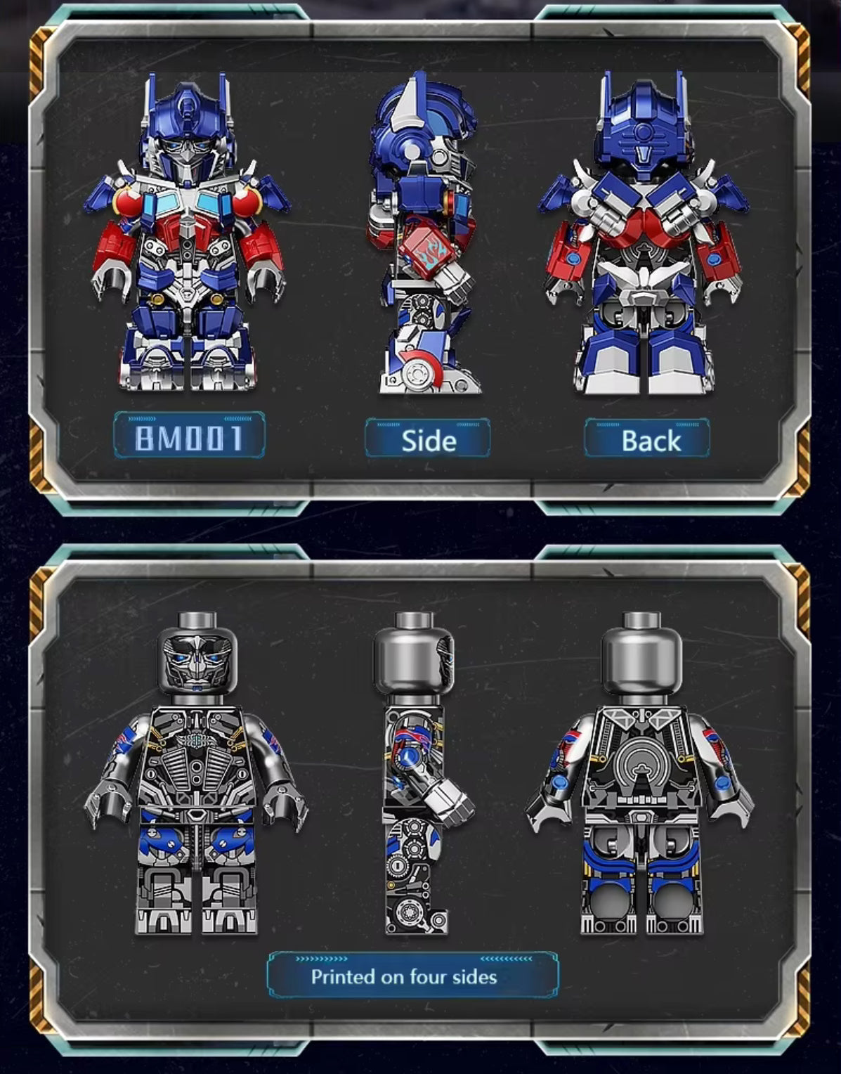 EDITION ULTRA LIMITED MINIFIGURE TRANSFORMERS UNIVERS: OPTIMUS PRIME CUSTOM