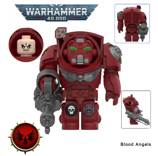 MINIFIGURE WARHAMMER 40K UNIVERS: BLOOD ANGELS custom