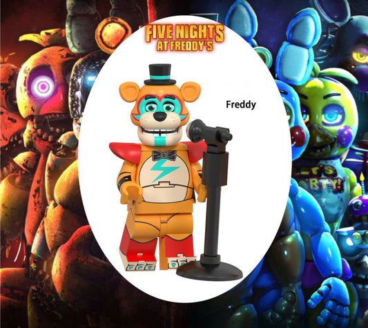 PREVENTE MINIFIGURE HORREUR UNIVERS: FREDDY "FIVE NIGHTS AT FREDDY’S" CUSTOM disponibilité fin décembre 2025