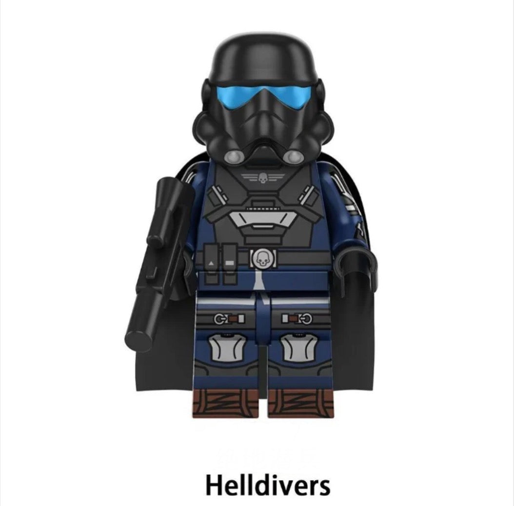 PREVENTE♥️♥️♥️MINIFIGURE STAR WARS UNIVERS: STORMTROOPER HELLDRIVER VERSION B ♥️♥️♥️ custom Disponibilité fin septembre 2025