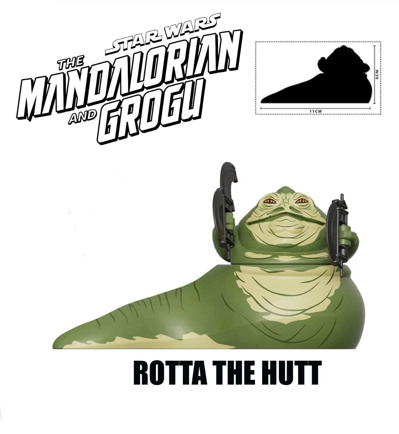 PREVENTE MINIFIGURE STAR WARS UNIVERS: ROTTA THE HUTT CUSTOM Disponibilité mi-septembre 2026
