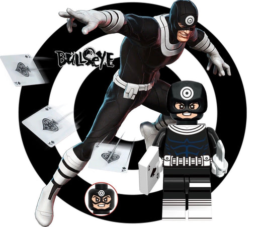 MINIFIGURE MARVEL UNIVERS: BULLSEYE custom
