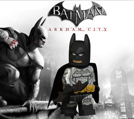 ⭐️⭐️INTROUVABLE⭐️⭐️ MINIFIGURE DC UNIVERS DE 2018: BATMAN ARKHAM KNIGHT ⭐️⭐️⭐️CUSTOM DERNIÈRE PIECE