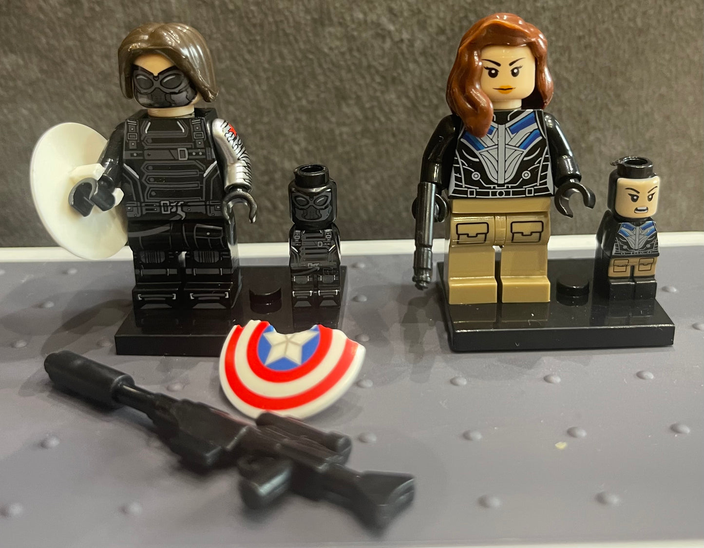 MINIFIGURE MARVEL UNIVERS: AGENT RUTH custom