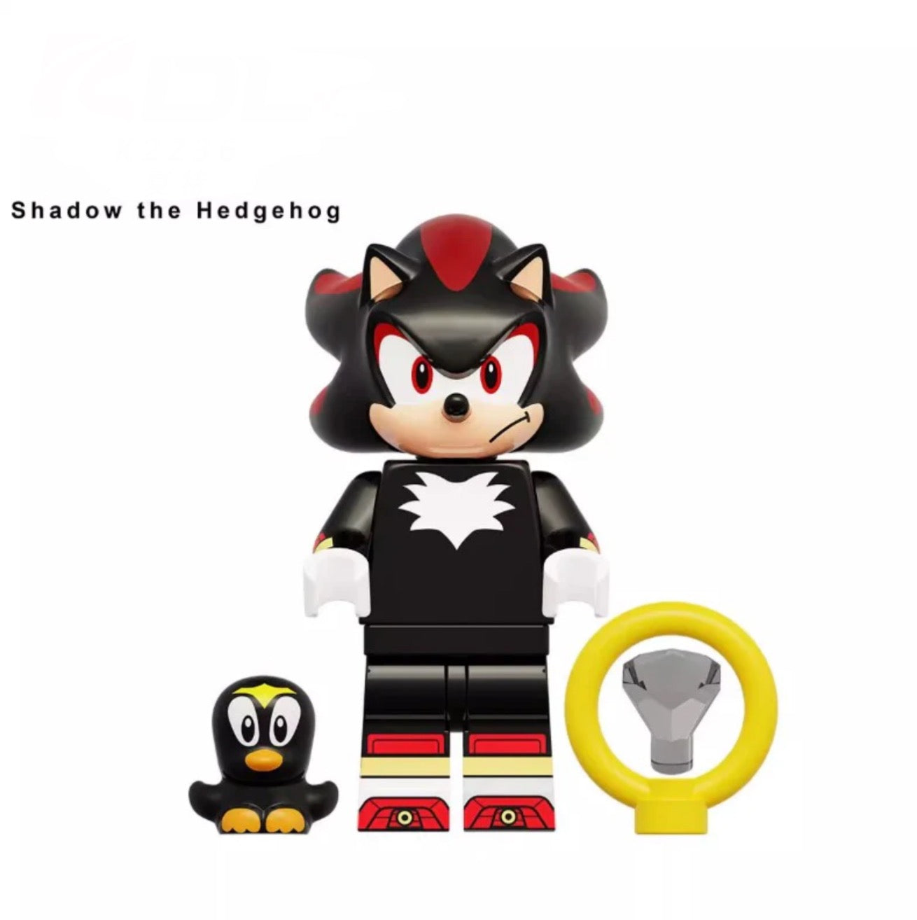 MINIFIGURE  SONIC UNIVERS : SHADOW THE HEDGEHOG Custom