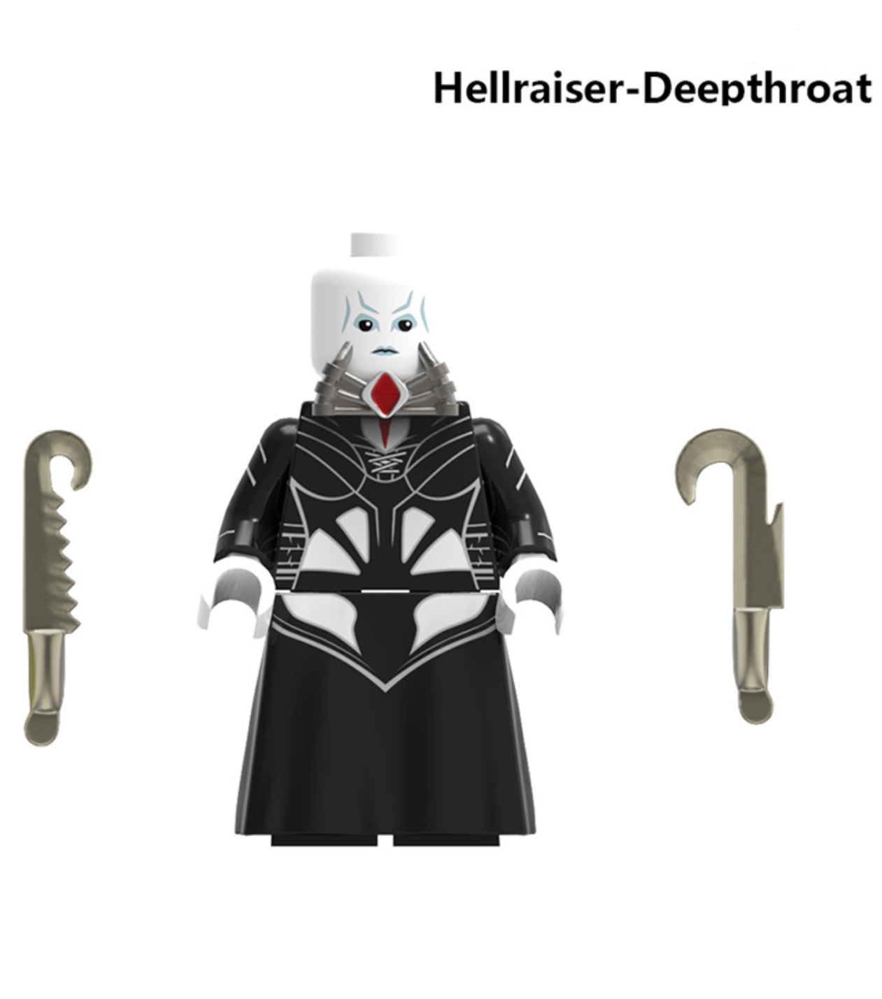 PREVENTE MINIFIGURE HORREUR UNIVERS : HELLRASER DEEPTHROAT custom Disponibilité fin Novembre 2025
