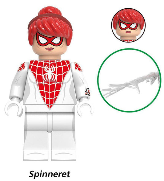 MINIFIGURE SPIDERMAN: MARVEL'S  SPINNERET custom