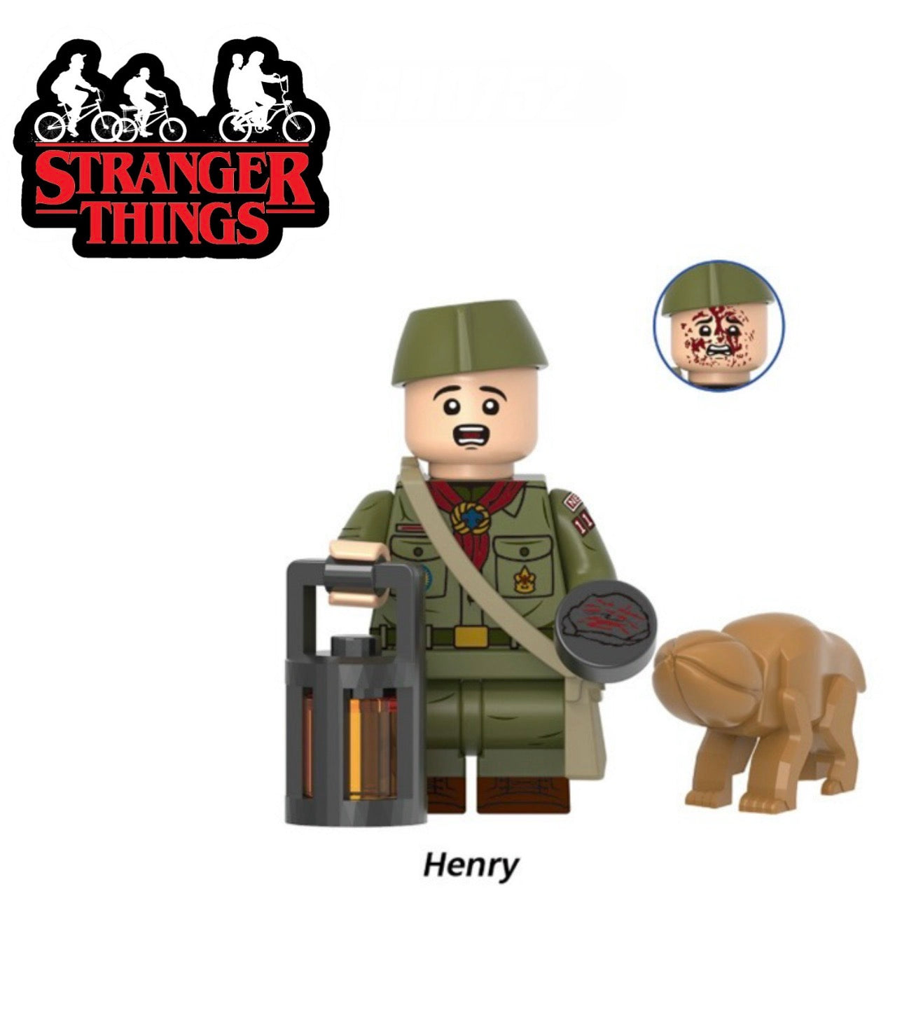 MINIFIGURE STRANGER THINGS UNIVERS: HENRY Custom