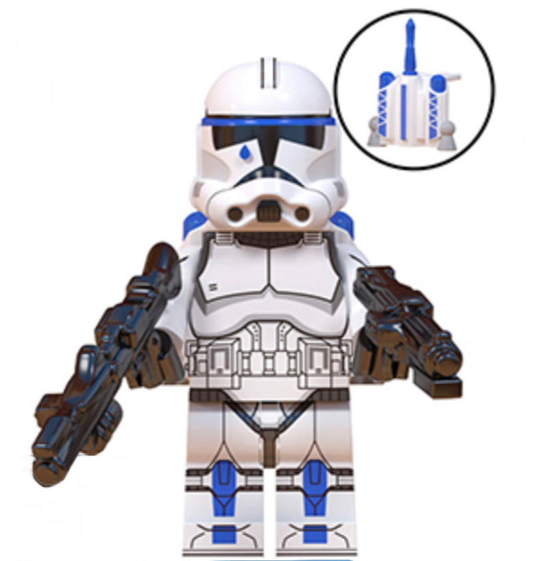 MINIFIGURE 501éme CLONETROOPER TUP custom