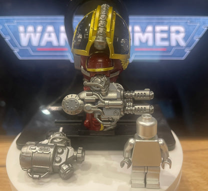 ⭐️⭐️⭐️BIG MINIFIGURE WARHAMMER 40K UNIVERS: SATURNINE PATTERN-BLOOD ANGELS ⭐️⭐️⭐️custom